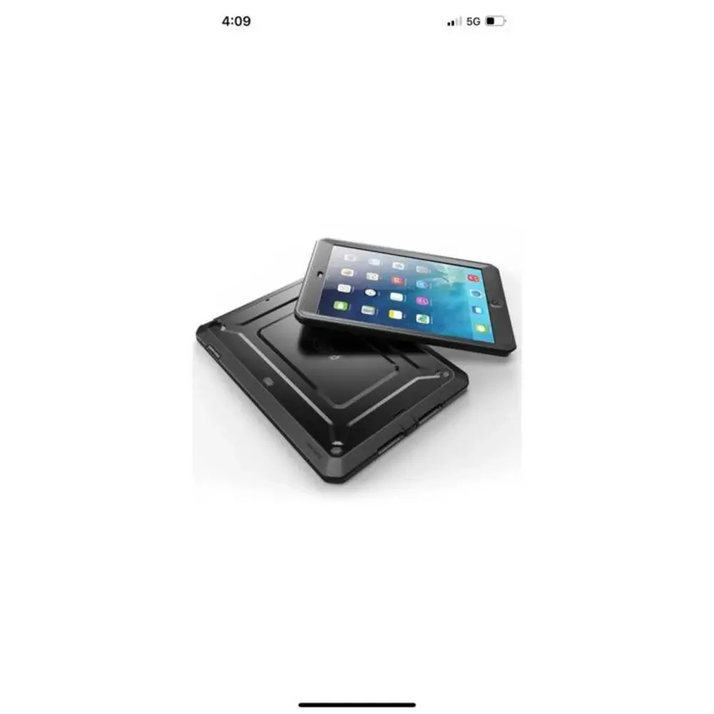 iPad Beetle Defense Protective Case Screen Protector (iPad 5th & 6th Generation)